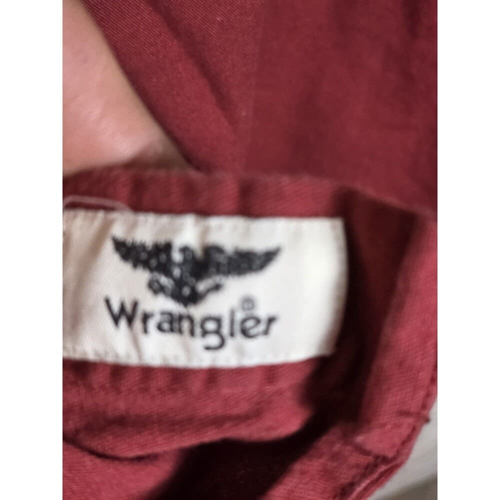 Wrangler Western‎ Men's Large Work Wear Shirt - Thumbnail 2