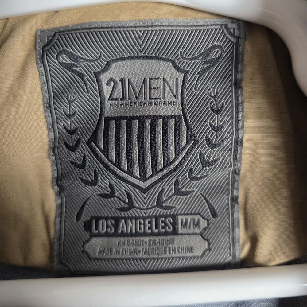 21Men‎ Los Angeles Men’s Medium Brown Jacket - Thumbnail 3