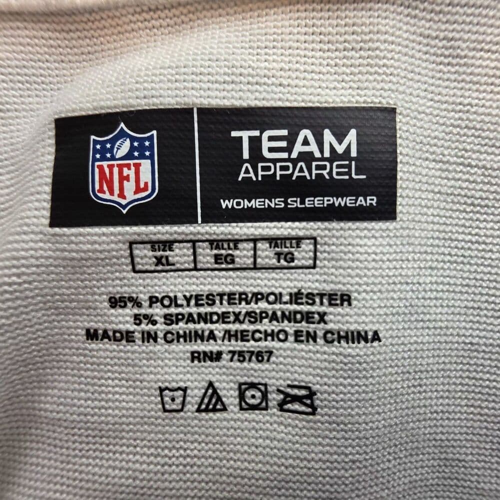 Team Apparel‎ Women's XL White / Gold New Orleans Saints Short Sleeve Shirt - Thumbnail 2