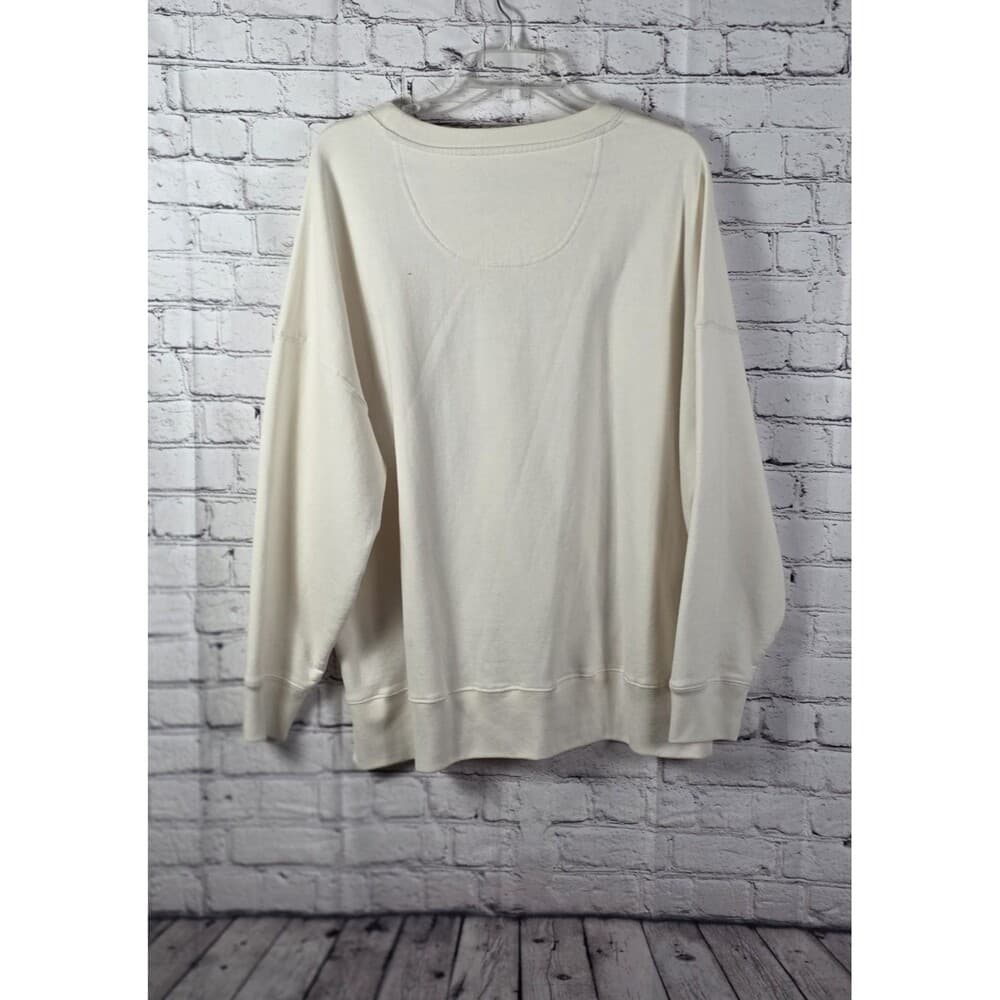 Def Leppard Women's XL Beige 80s Rock Concert Sweatshirt - Thumbnail 5