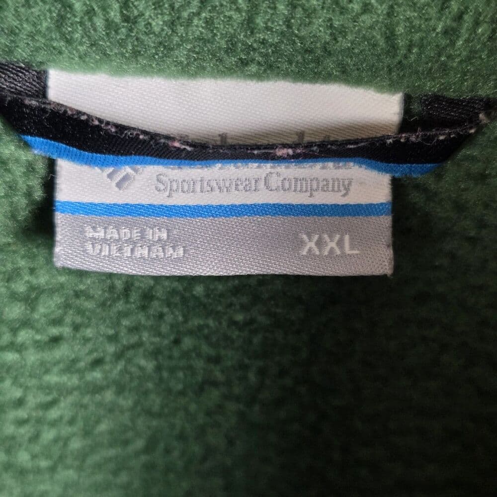 Columbia Washington University Green XXL‎ Full Zip Fleece Jacket - Thumbnail 2
