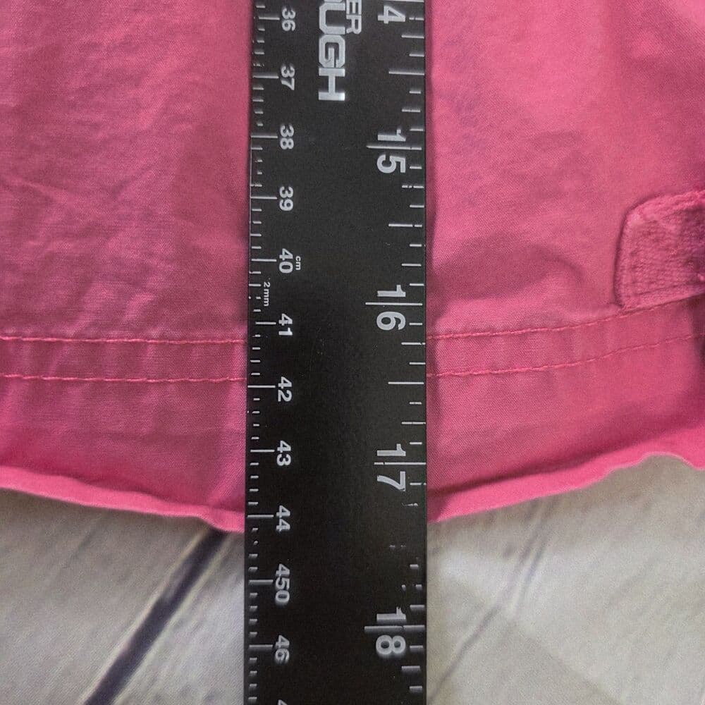 Caribbean Joe Womens Shorts Pink Size 8 (W 32") High Rise Stretch Adjustable - Thumbnail 7