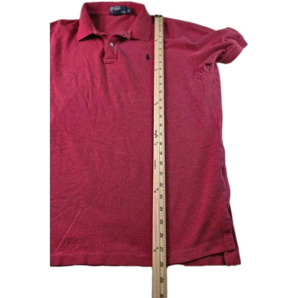 Polo Ralph Lauren Men's‎ XL Red Short Sleeve Shirt - Thumbnail 4