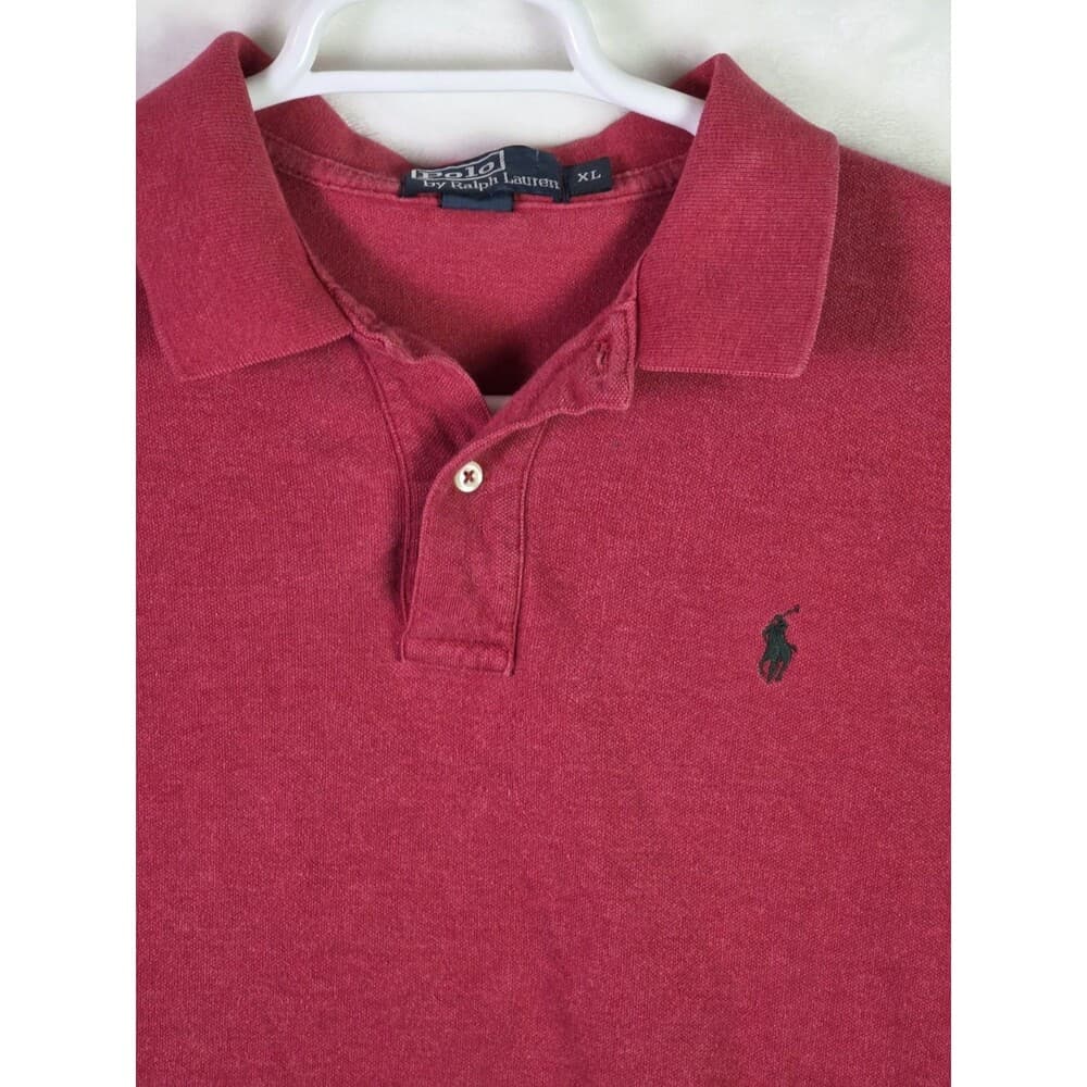 Polo Ralph Lauren Men's‎ XL Red Short Sleeve Shirt