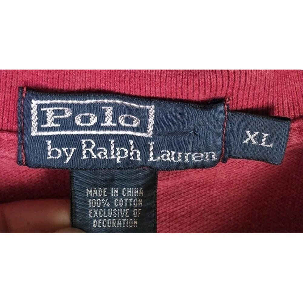Polo Ralph Lauren Men's‎ XL Red Short Sleeve Shirt - Thumbnail 2