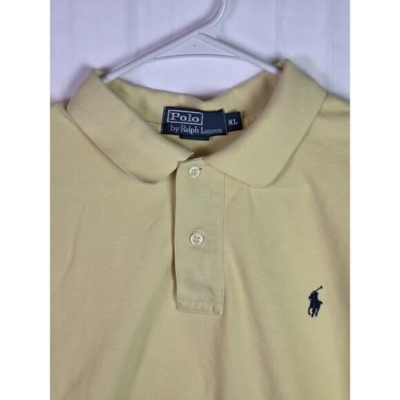 Polo Ralph Lauren Men’s X-Large Yellow Short‎ Sleeve Shirt - Thumbnail 6