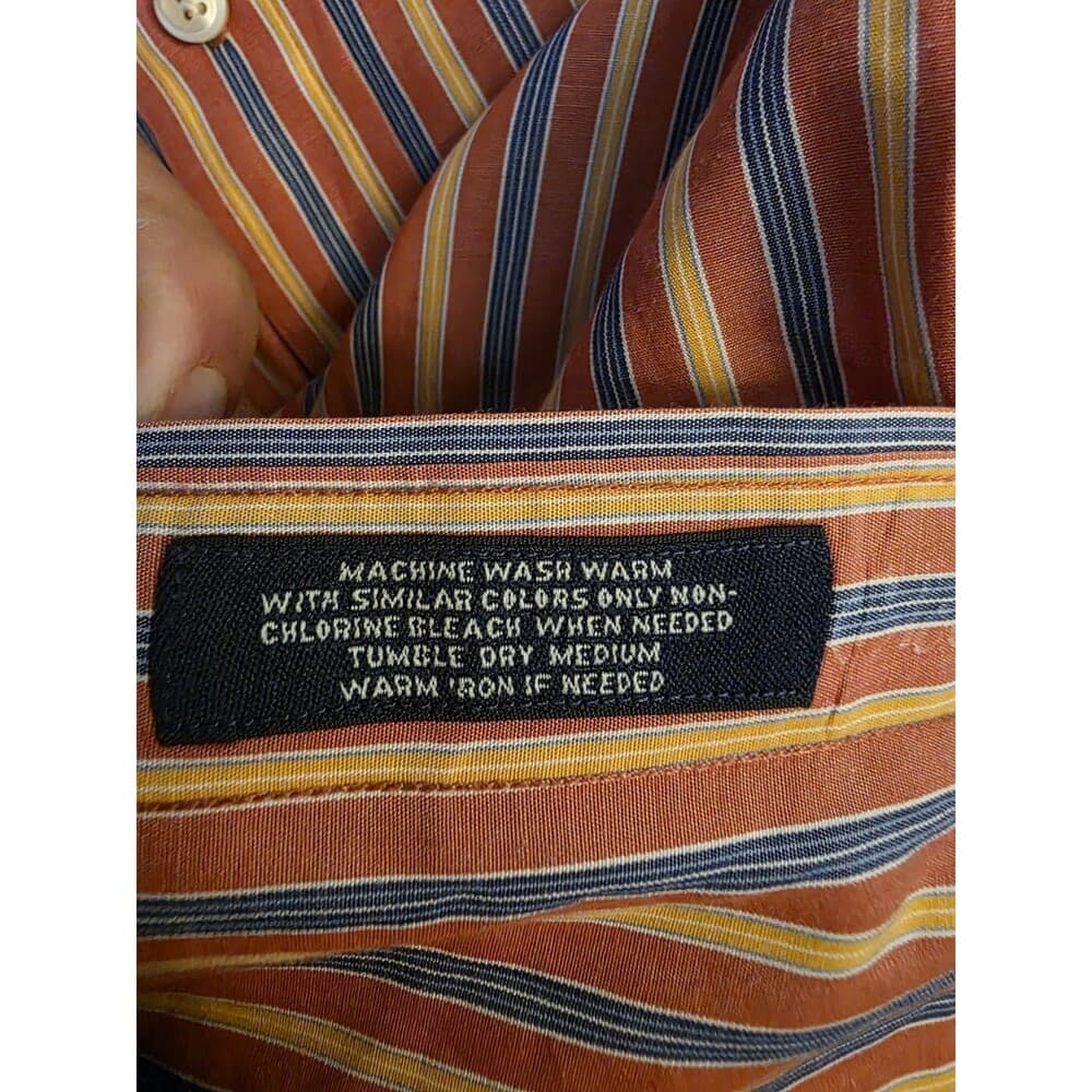 Daniel‎ Cremieux Mens Size L Multicolor Long Sleeve Shirt - Thumbnail 6