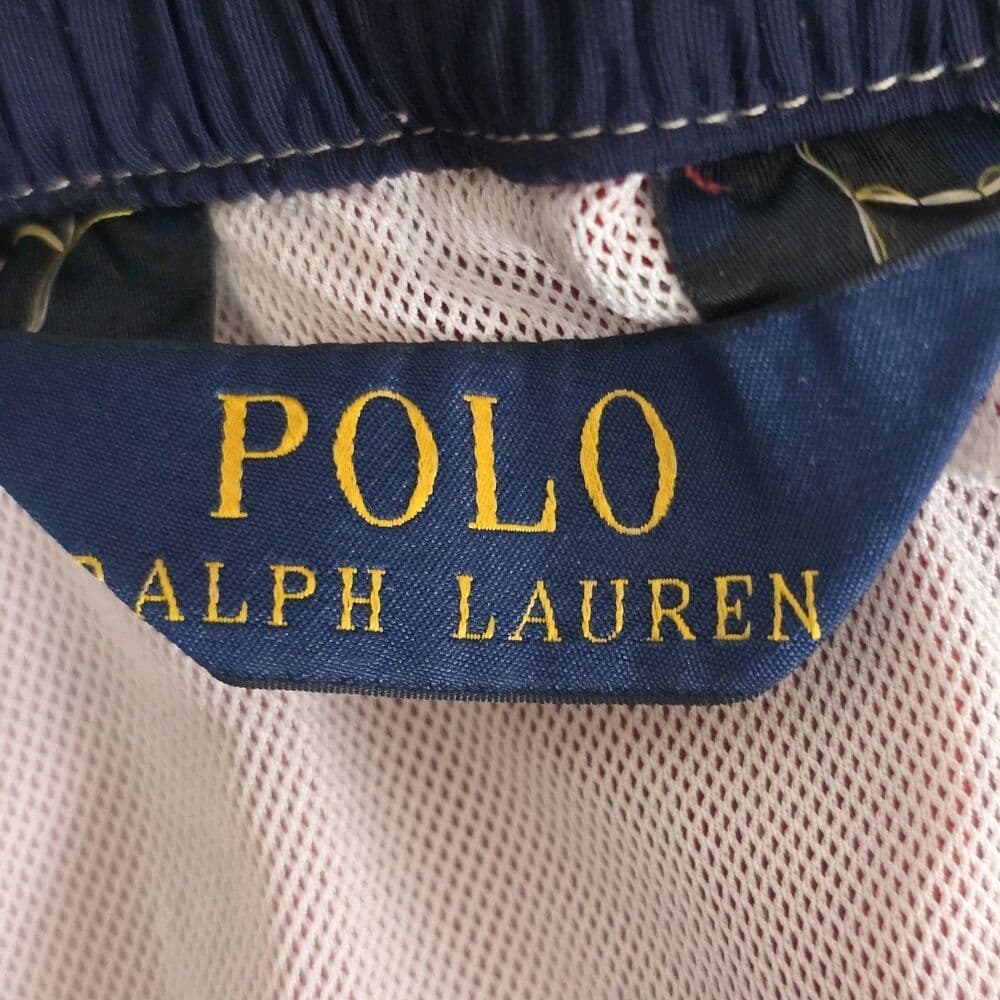 Polo Ralph Lauren Men's XL Mesh Lined Red Board Swimming Trunks - Thumbnail 7