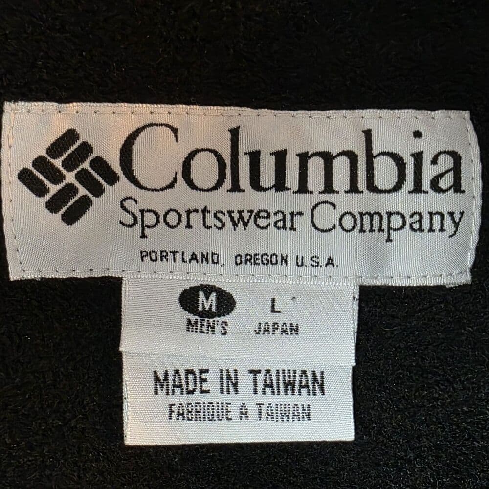 Columbia Jacket Mens Large Green Fleece Lined Soft Shell Jacket - Thumbnail 2