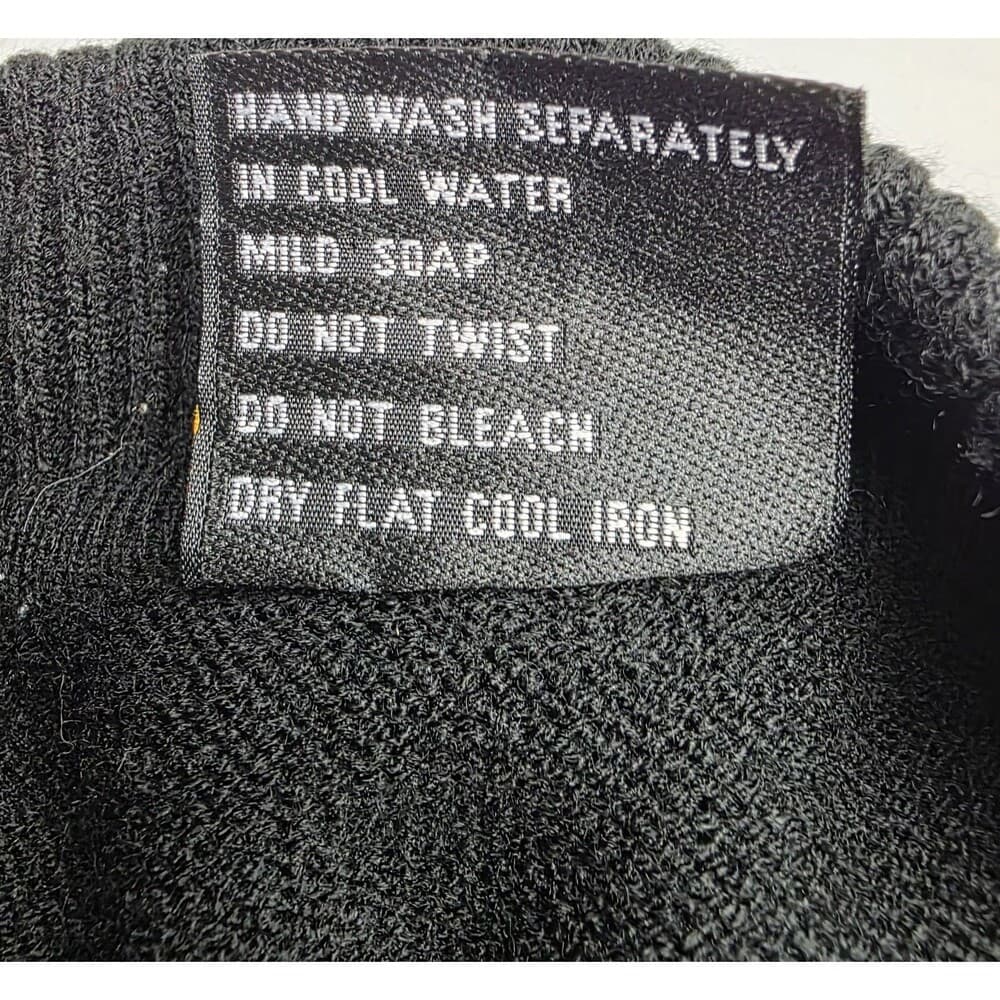 Vintage Bergati Men's‎ Large Cable Knit Black Sweater RN# 87932 - Thumbnail 2