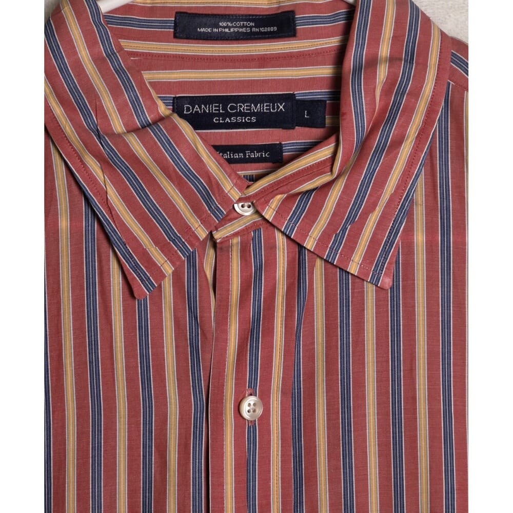 Daniel‎ Cremieux Mens Size L Multicolor Long Sleeve Shirt