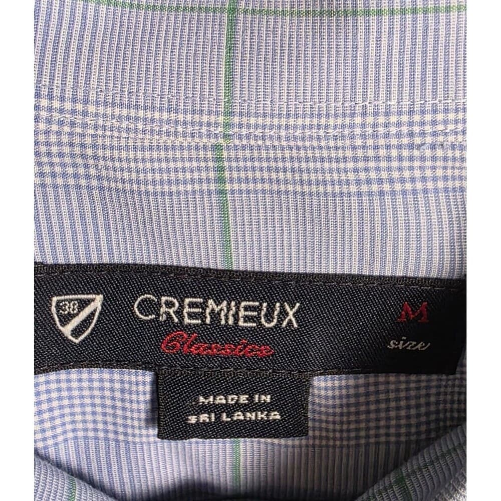 Daniel Cremieux Classics Mens Size M Button‎ Down Shirt - Thumbnail 4