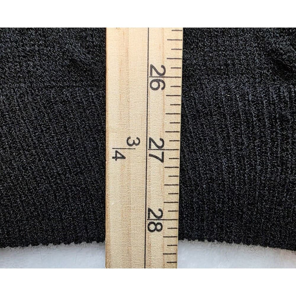Vintage Bergati Men's‎ Large Cable Knit Black Sweater RN# 87932 - Thumbnail 6