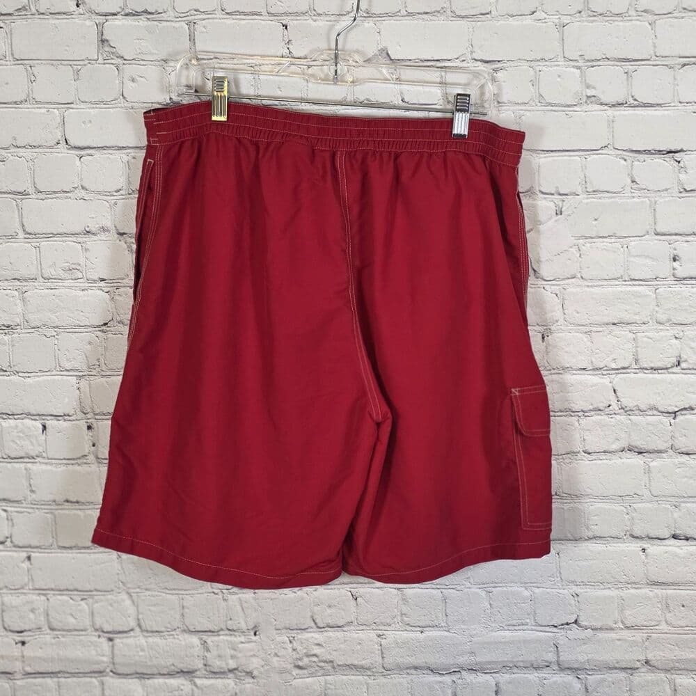 Polo Ralph Lauren Men's XL Mesh Lined Red Board Swimming Trunks - Thumbnail 12
