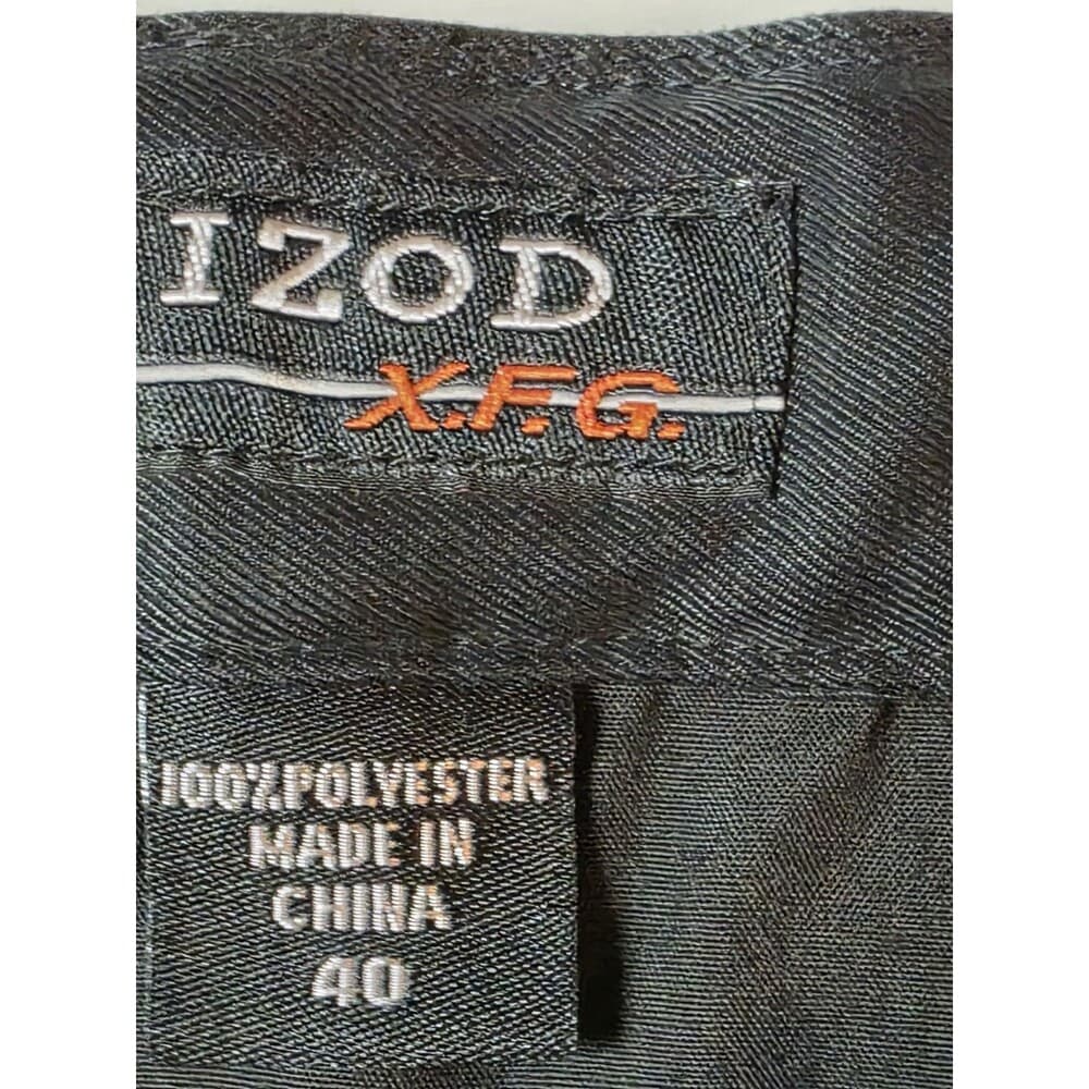 IZOD Men's XFG Men's Size‎ 40 Black Golf Shorts - Thumbnail 5