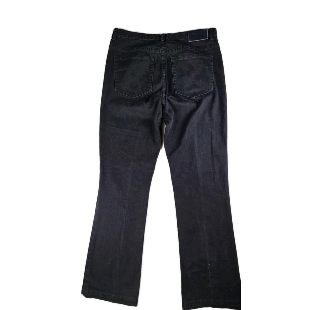 Lauren Jeans‎ Company Women's Sz 8 Black Classic Bootcut Stretch Jeans - Thumbnail 10