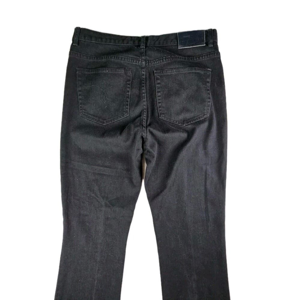 Lauren Jeans‎ Company Women's Sz 8 Black Classic Bootcut Stretch Jeans - Thumbnail 11