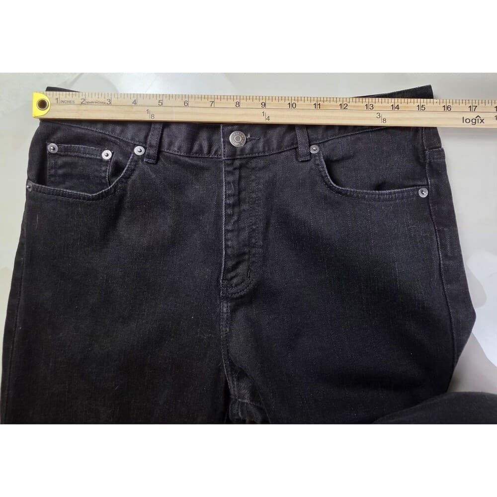 Lauren Jeans‎ Company Women's Sz 8 Black Classic Bootcut Stretch Jeans - Thumbnail 5