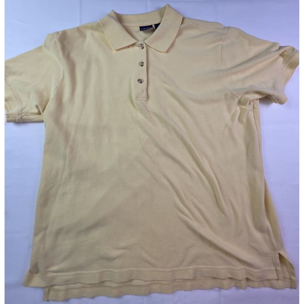 IZOD Men’s‎ Medium Yellow Short Sleeve Shirt - Thumbnail 7