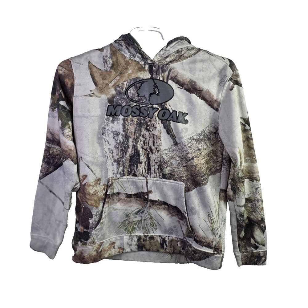Mossy Oak Women's M (8-10) Country Snowdrift Hooded Sweatshirt - Thumbnail 7