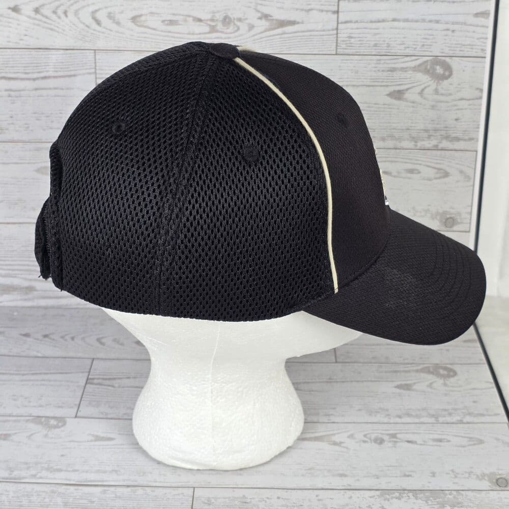 Captivating Headwear Purdue Boilermakers Adult Black‎ Stretch Cap - Thumbnail 4