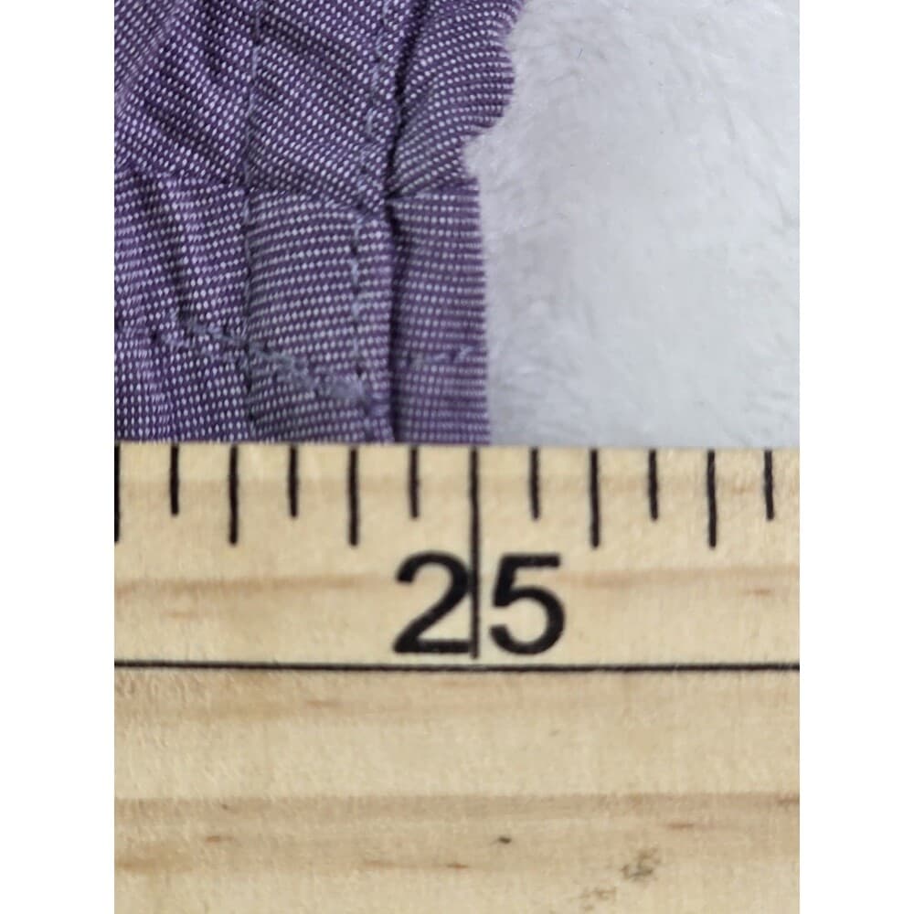 Izod Men's XL Purple White Long Sleeve Button Down Shirt - Thumbnail 3