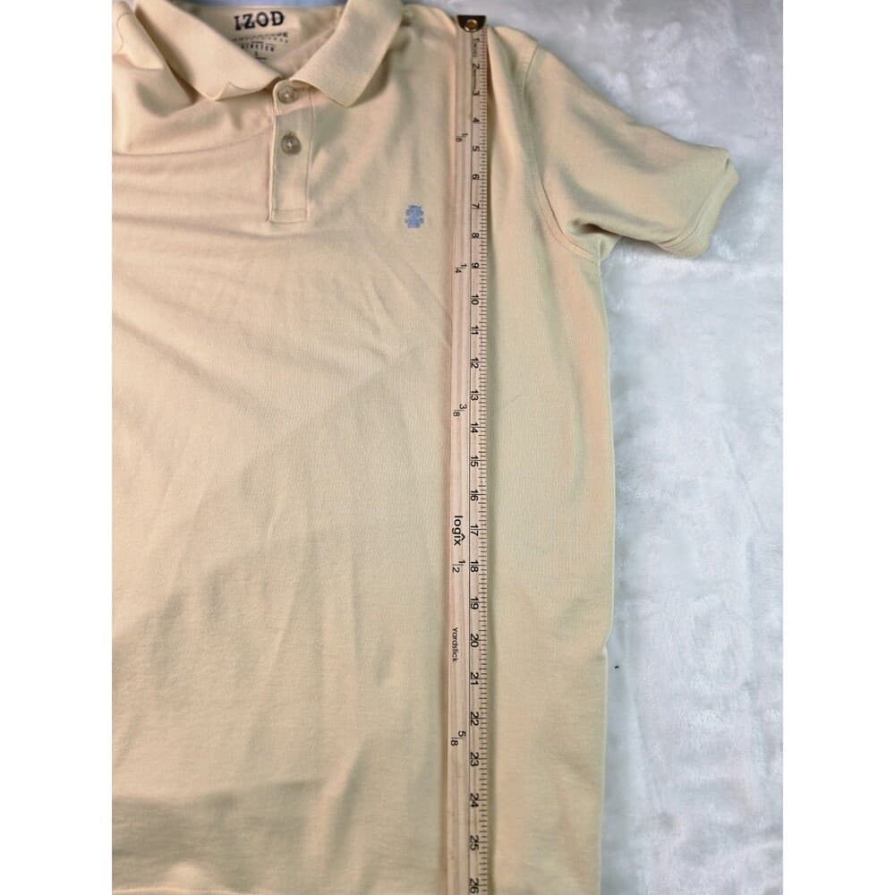 Izod Men's‎ Yellow Polo Shirt Size XL - Thumbnail 5