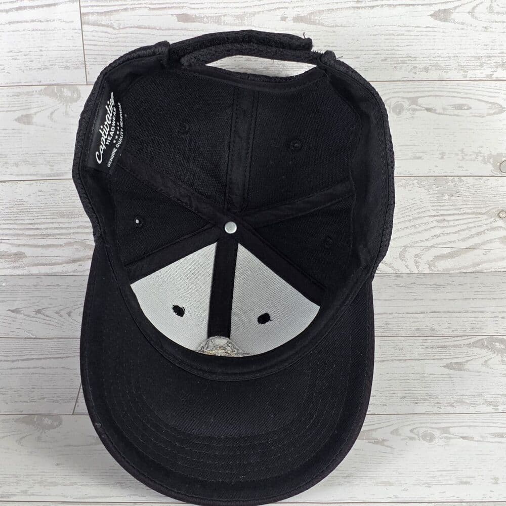 Captivating Headwear Purdue Boilermakers Adult Black‎ Stretch Cap - Thumbnail 5