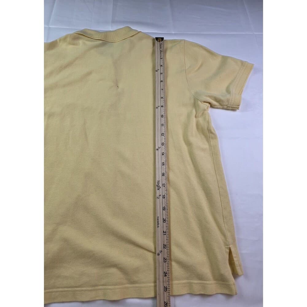 IZOD Men’s‎ Medium Yellow Short Sleeve Shirt - Thumbnail 4