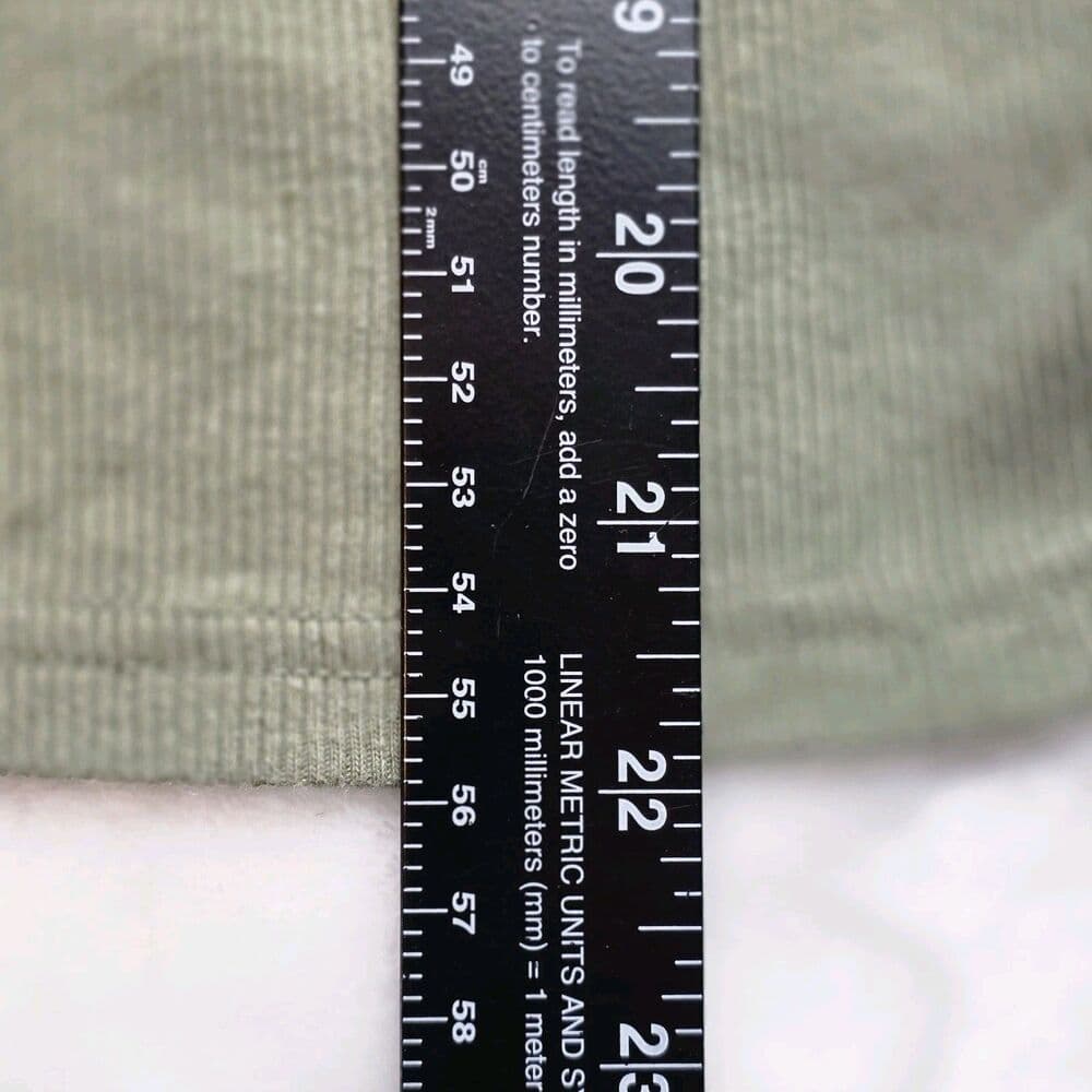Pink Victoria’s Secret‎ Women's Medium Green Short T-Shirt - Thumbnail 5