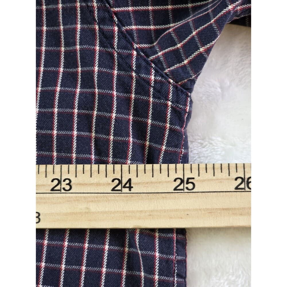 Vintage Tommy Hilfiger Men's XL Button Down Checkered‎ Shirt - Thumbnail 4