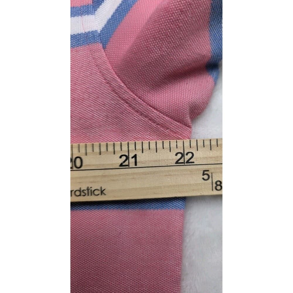 IZOD Mens XL Pink‎ Advantage Performance Short Sleeve Shirt - Thumbnail 4