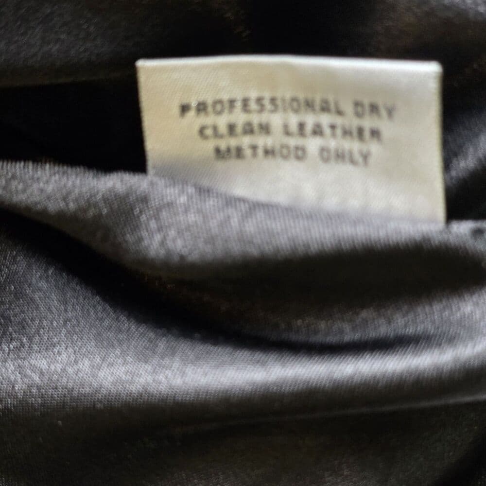 Preston & York Women's Large Black Leather‎ Blend Button Down Jacket - Thumbnail 4
