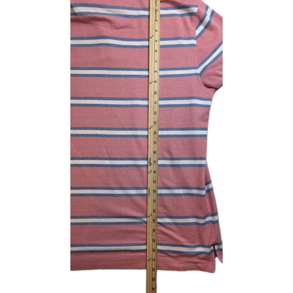 IZOD Mens XL Pink‎ Advantage Performance Short Sleeve Shirt - Thumbnail 6