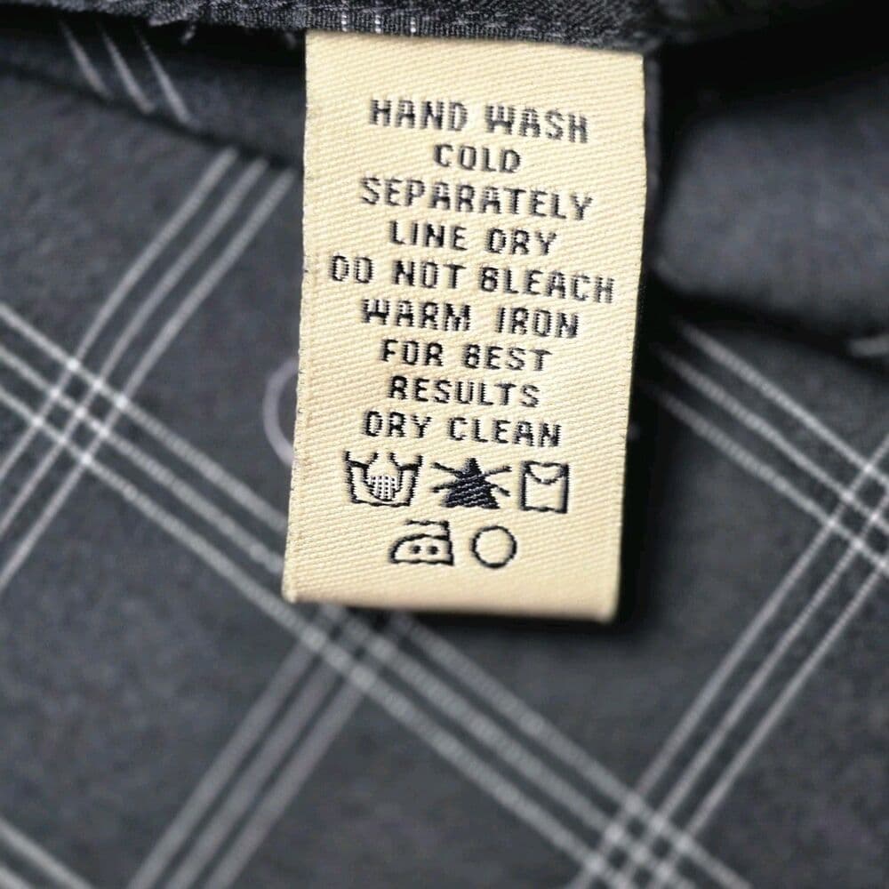 Pusser's West Indies Men's XL Windowpane Silk And Cotton Long‎ Sleeve Shirt - Thumbnail 4