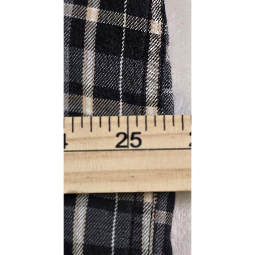 Eddie Bauer Button Up‎ Flannel Shirt Men's Large Long Sleeve Button Up Shirt - Thumbnail 2