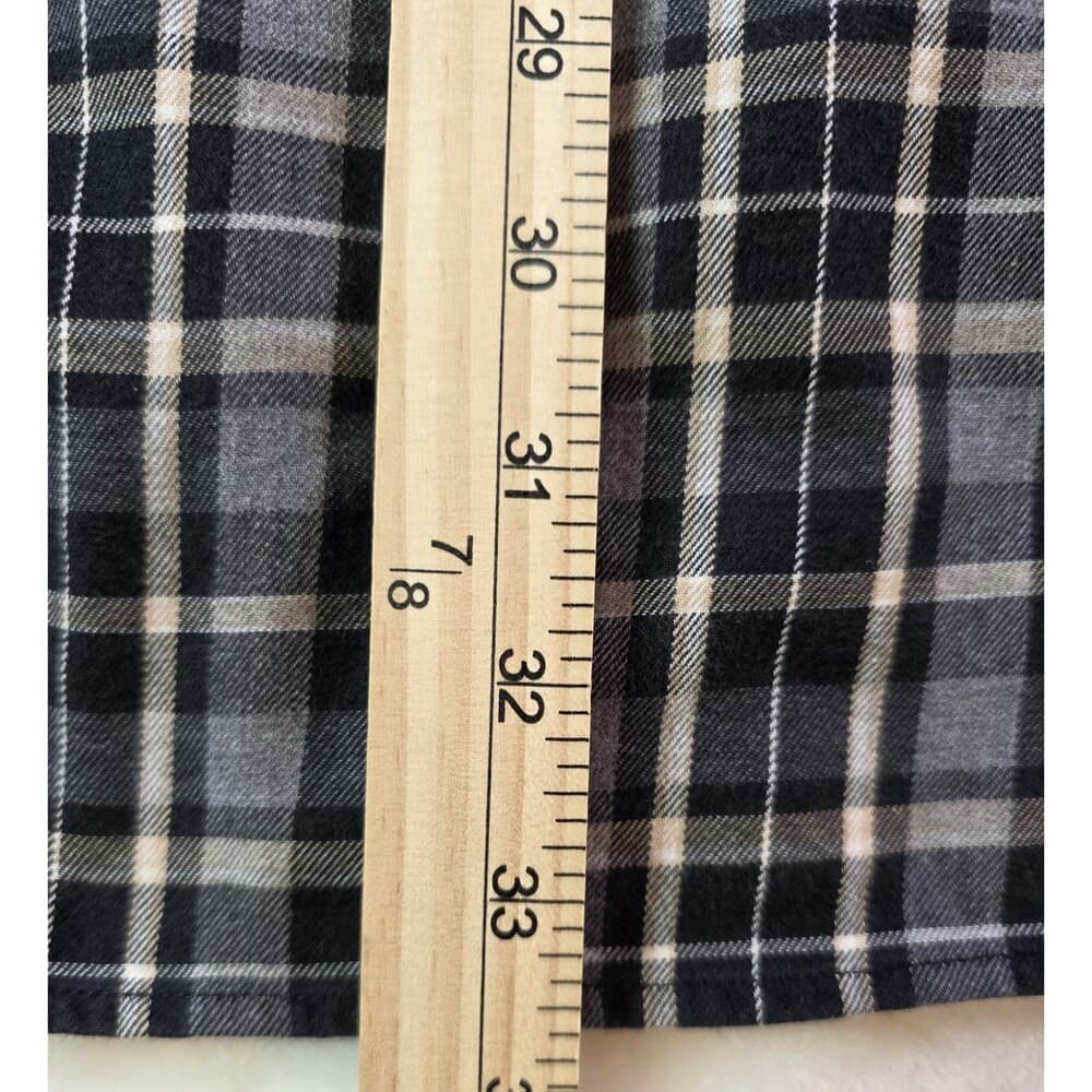Eddie Bauer Button Up‎ Flannel Shirt Men's Large Long Sleeve Button Up Shirt - Thumbnail 4