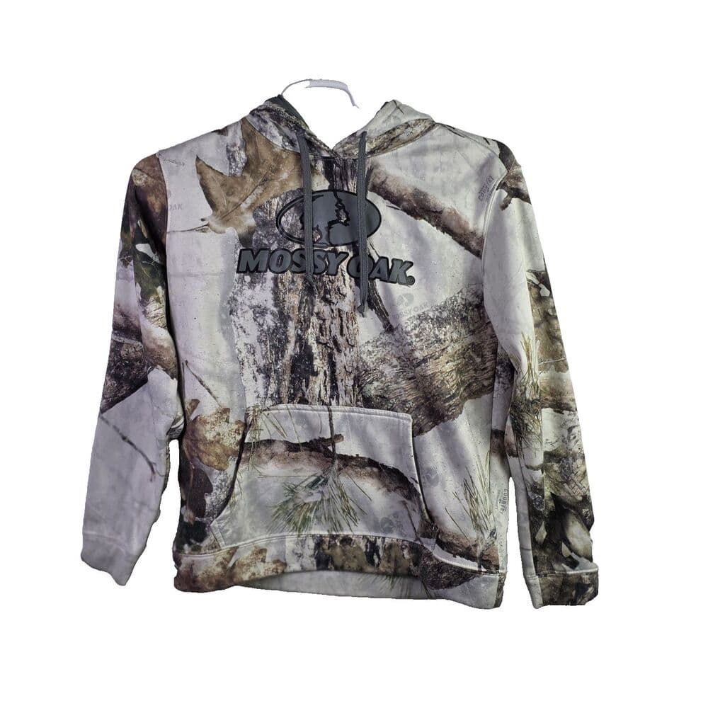 Mossy Oak Women's M (8-10) Country Snowdrift Hooded Sweatshirt