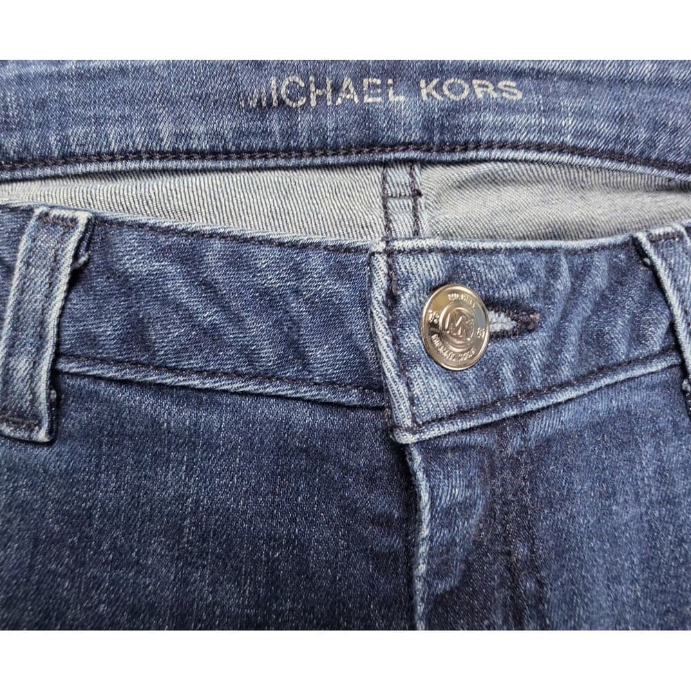 Michael‎ Kors Women's Size 8 Skinny Leg Medium Wash Blue Denim Jeans