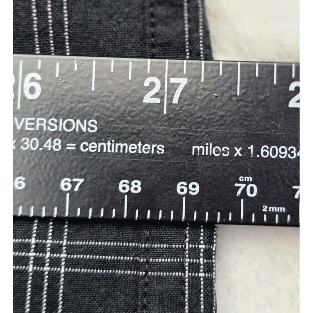 Pusser's West Indies Men's XL Windowpane Silk And Cotton Long‎ Sleeve Shirt - Thumbnail 5