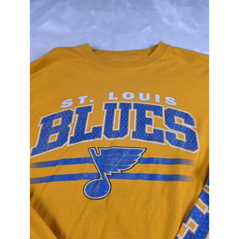NHL St Louis‎ Blues Medium Long Sleeve T-shirt - Thumbnail 6