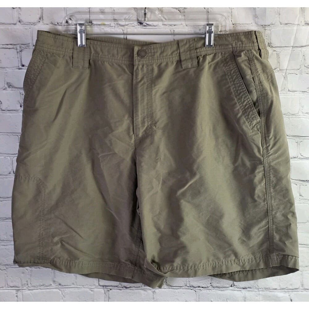 Columbia Men's Size 40 Omni Shade Khaki Chino Shorts - Thumbnail 11