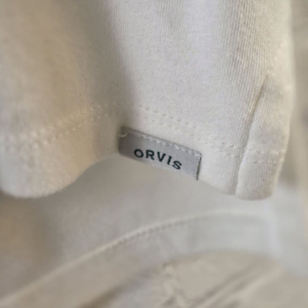 Orvis Women's Medium Classic Collection 3/4 Sleeve Split Neck Top - Thumbnail 5
