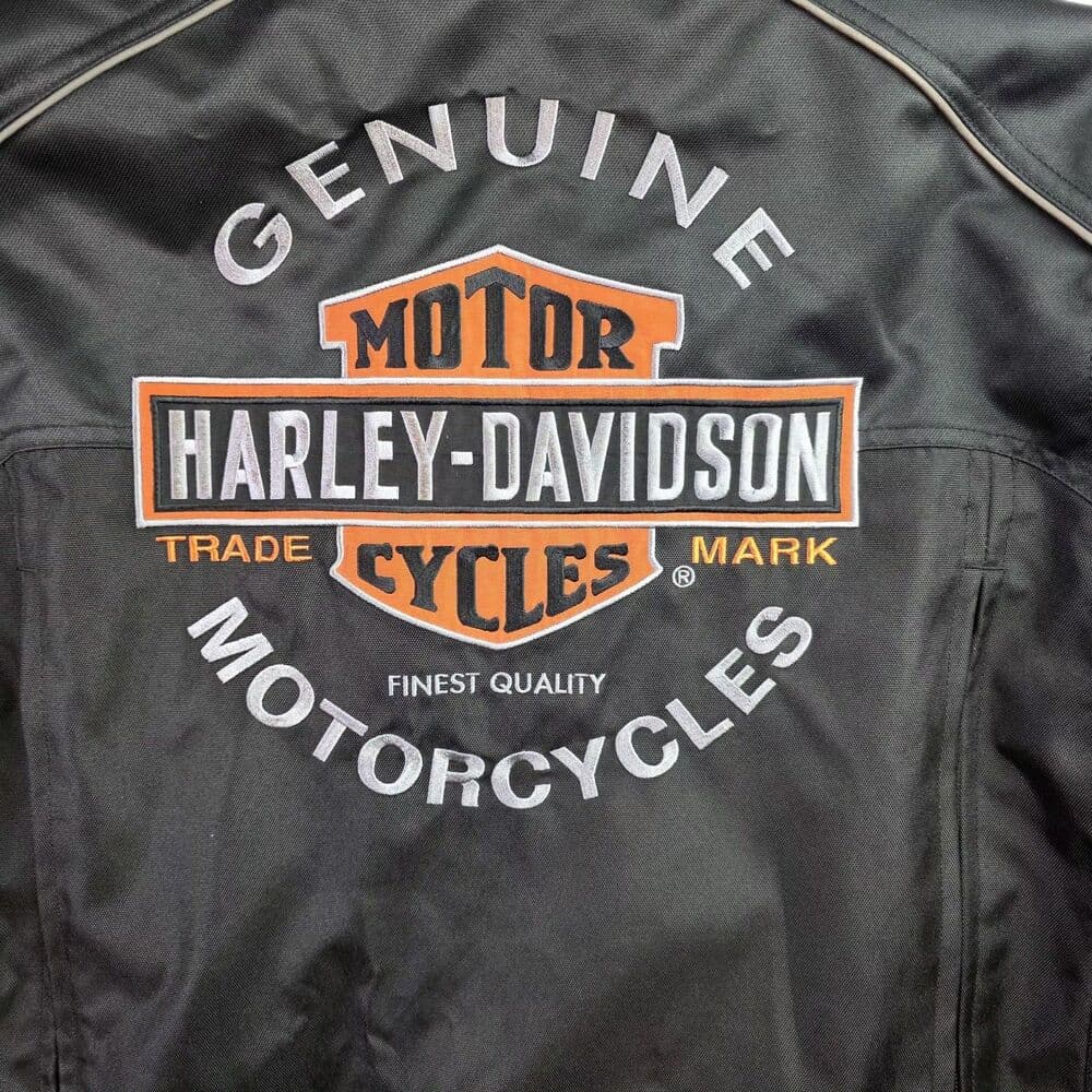 Harley Davidson Men's XXL Black Roadway Reflective Jacket 98234-13VM - Thumbnail 7