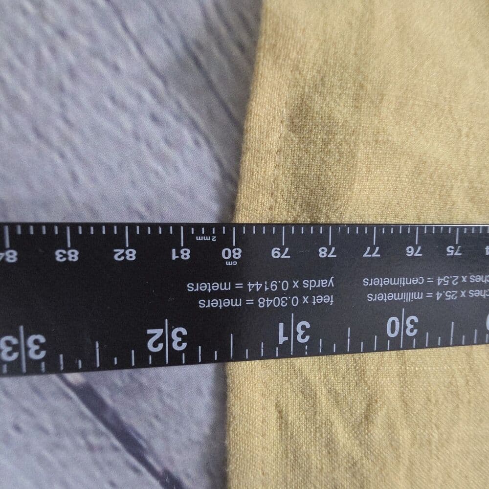 COOFANDY Men's Medium Yellow Linen Short Sleeve Button Up Shirt - Thumbnail 6
