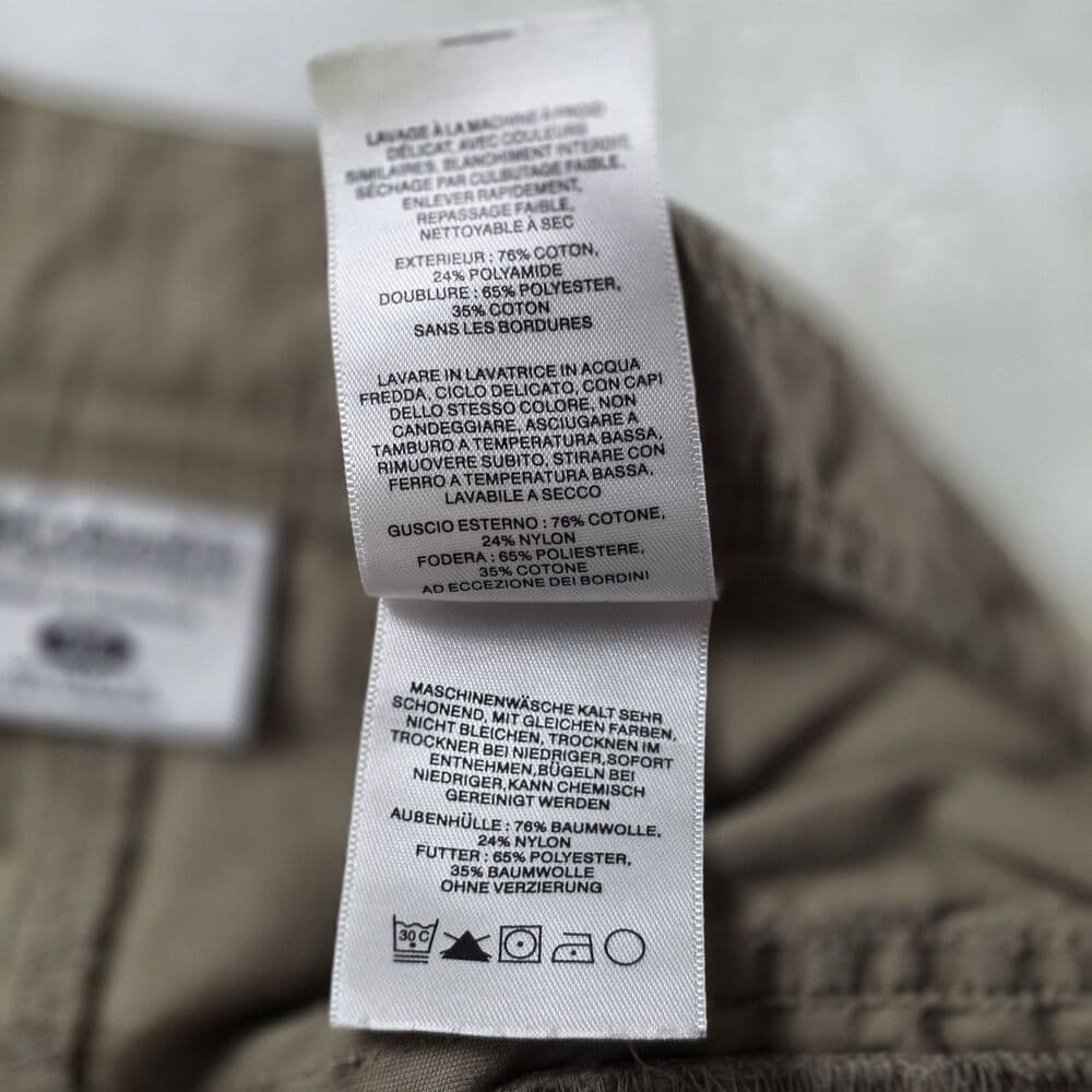 Columbia Men's Size 40 Omni Shade Khaki Chino Shorts - Thumbnail 3