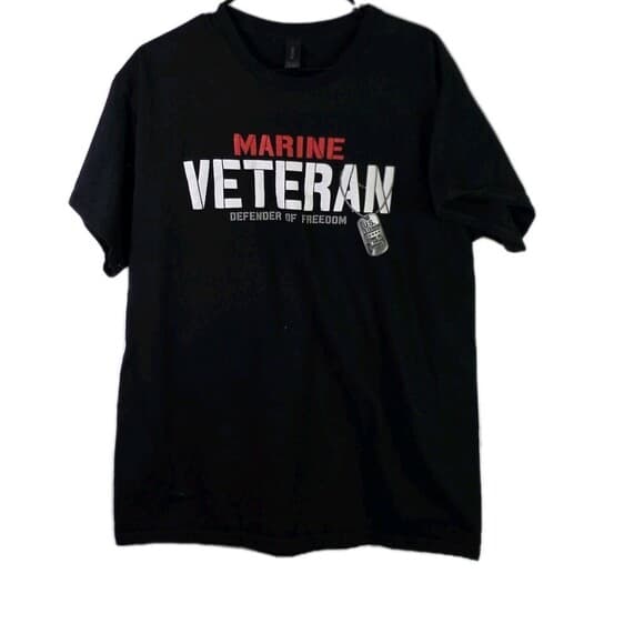USMC Men's Large Red And Black Short Sleeve‎ T-shirts (2) - Thumbnail 17