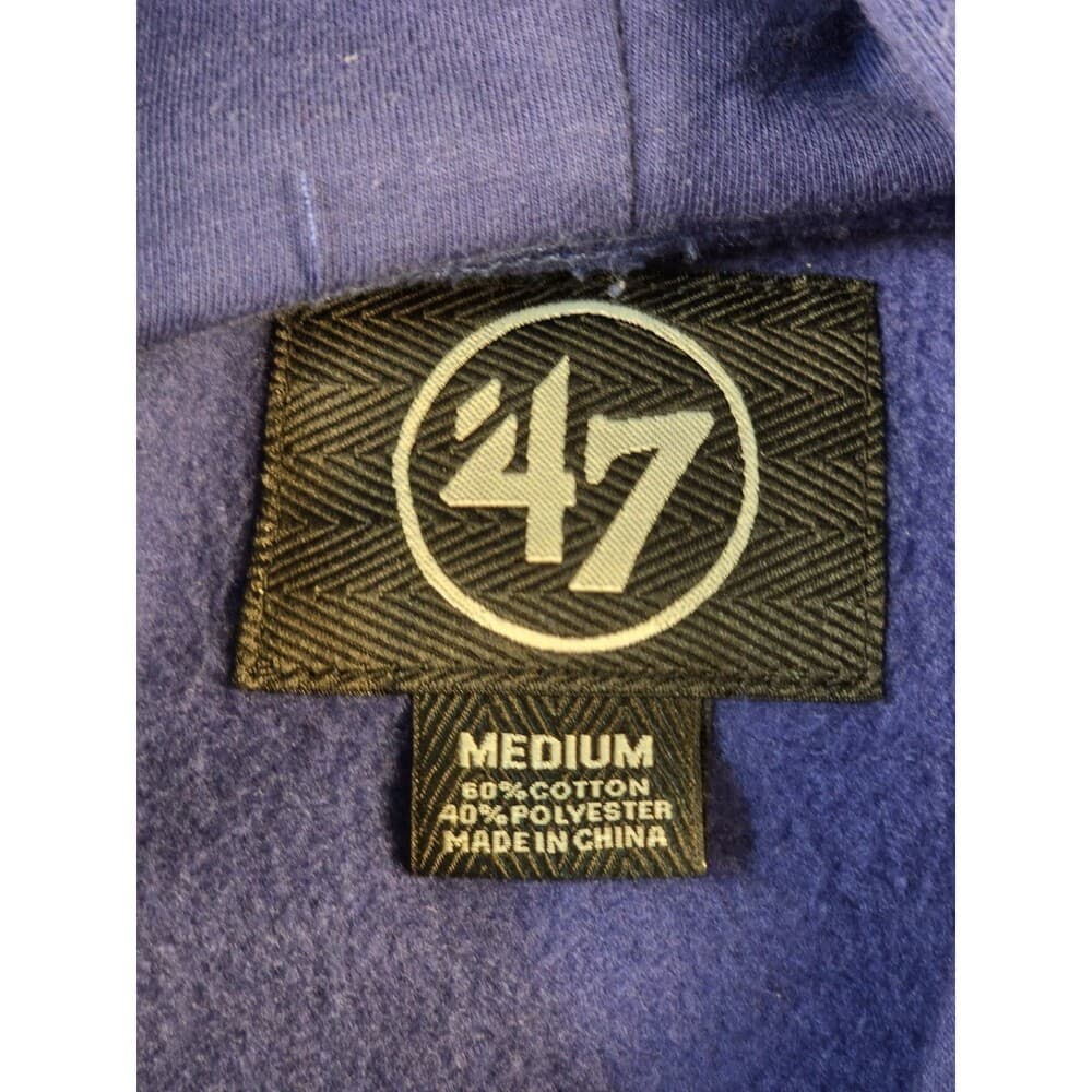 47 Chicago Cubs 2016 World‎ Series Championship Hoodie Men's Medium - Thumbnail 3