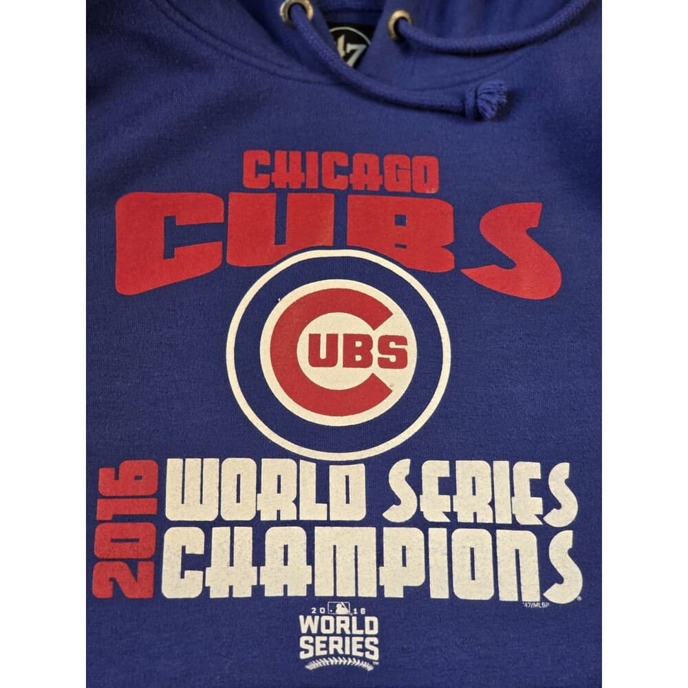 47 Chicago Cubs 2016 World‎ Series Championship Hoodie Men's Medium