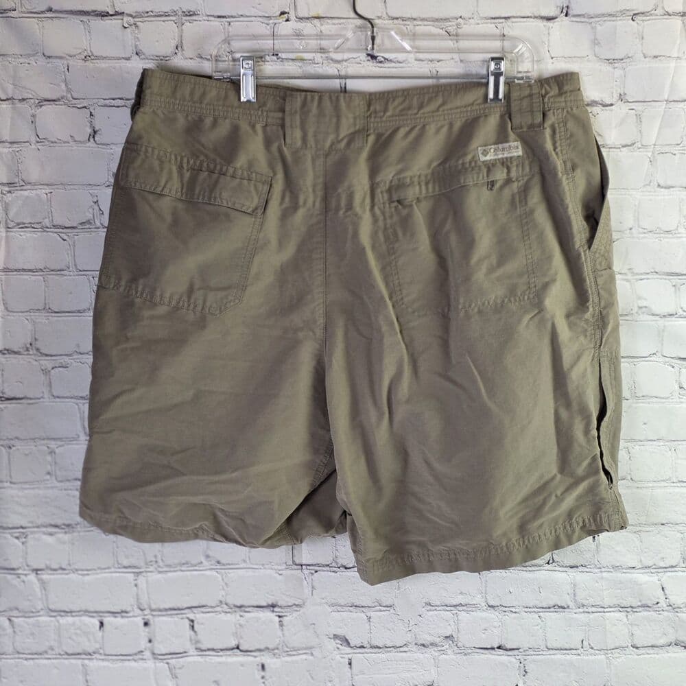 Columbia Men's Size 40 Omni Shade Khaki Chino Shorts - Thumbnail 5